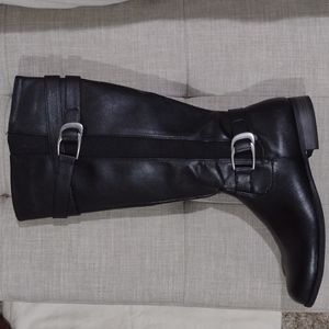 Life Stride Soft System Black Riding Boot